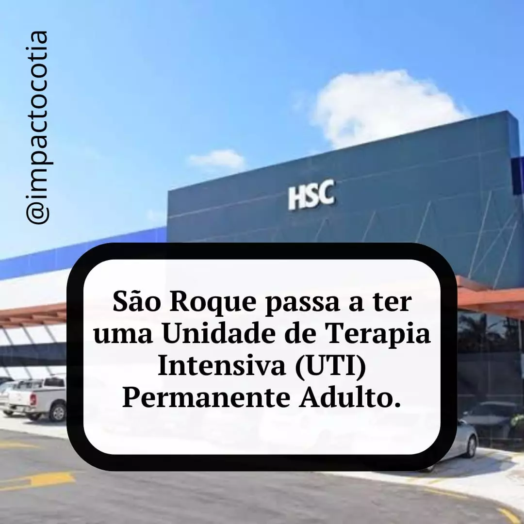 São Roque passa a ter uma Unidade de Terapia Intensiva (UTI) Permanente Adulto.